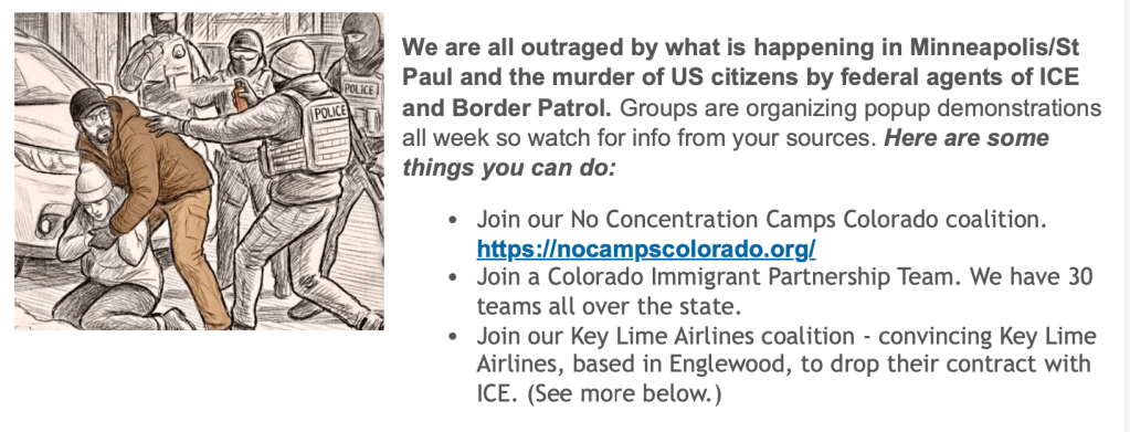 Jan. 26th Call To Action – Indivisible